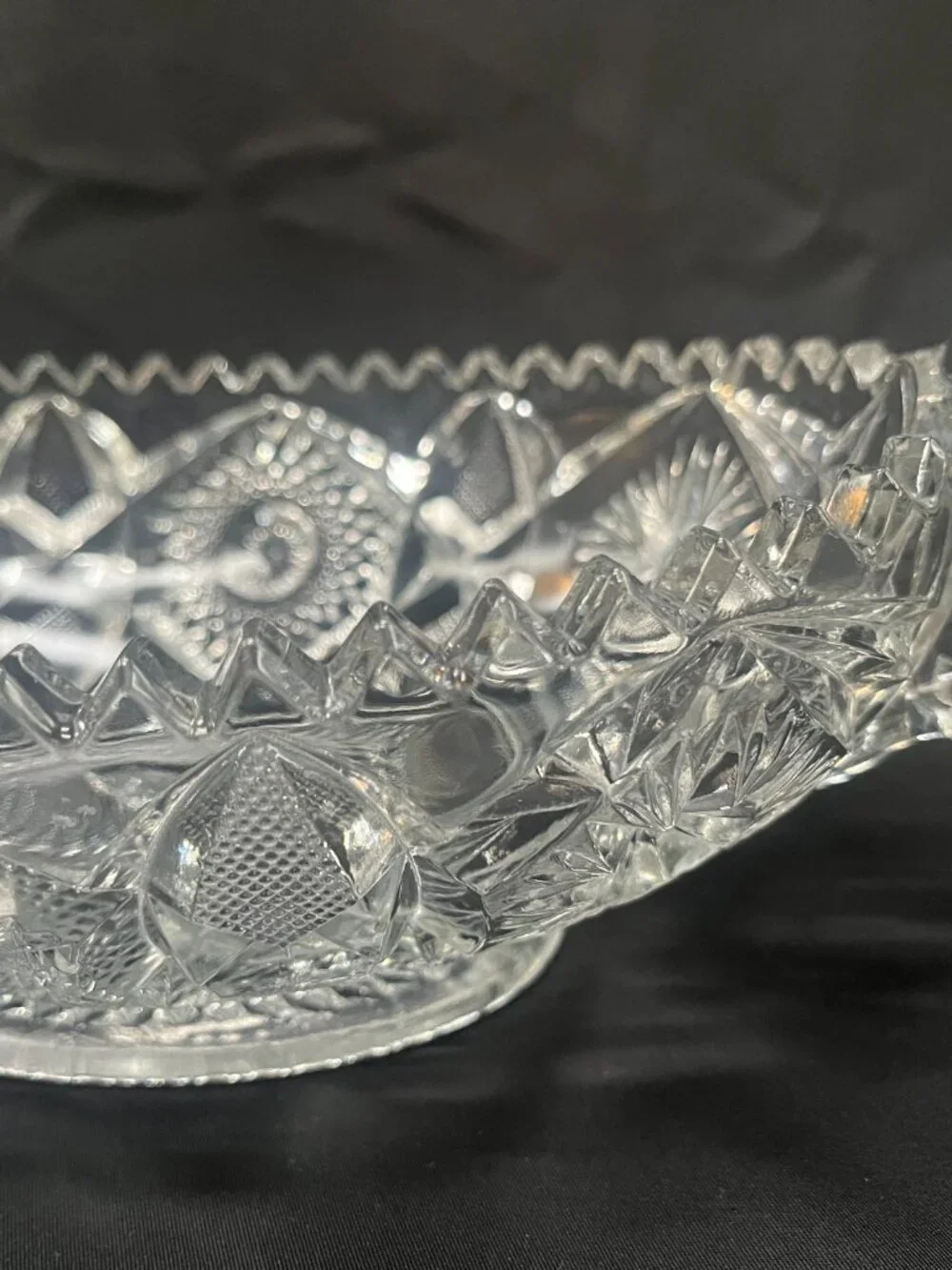 Imperial Glass antique pressed